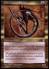 Hibernation Sliver ~ Lightly Played Stronghold MTG Magic UltimateMTG Multi-Color