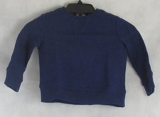 Charter Club Unisex Kids Crewneck Pajama Top, Medieval Blue, 8