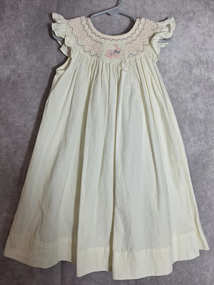 Lote de 3 vestidos largos a rayas a cuadros de colección para niñas pequeñas talla 3T Navidad otoño Pascua Foto 2 de 4