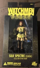 DC Direct Watchmen Series 2 Silk Spectre Classic Collector Action Figure Pre-own