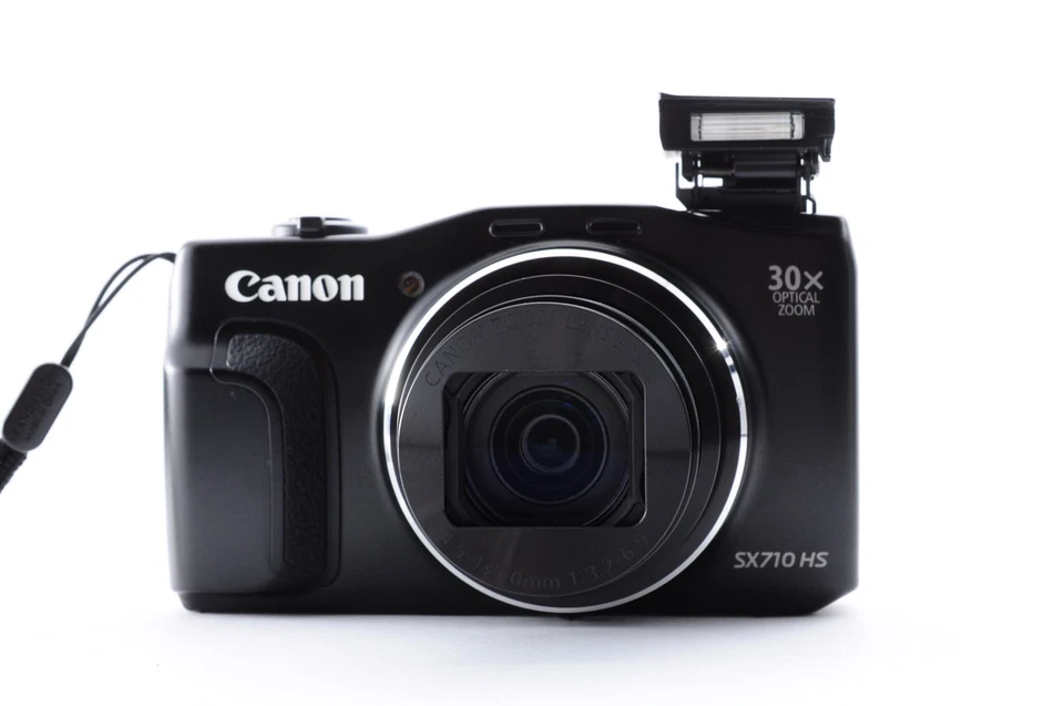 Canon PowerShot SX710 HS Black Near Mint Compact Digital Camera 20.3MP Y2725 - Image 3 of 4