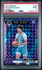 2024 PANINI MOSAIC PURPLE #268 TIDJANE SALAUN 17/99 PSA 9