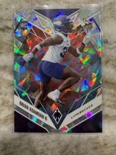 Brian Asamoah II /50 FIRE & ICE Rookie 2022 Panini Phoenix #191 VIKINGS NFL RC
