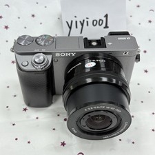 Sony Alpha A6000 24.3MP Mirrorless Camera W/16-50mm Lens Kit GRAY 90 New