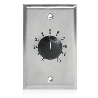 Atlas Sound E408-100 Precision, Plate Mounted 70.7V 100W Attenuator, 1.5dB Steps