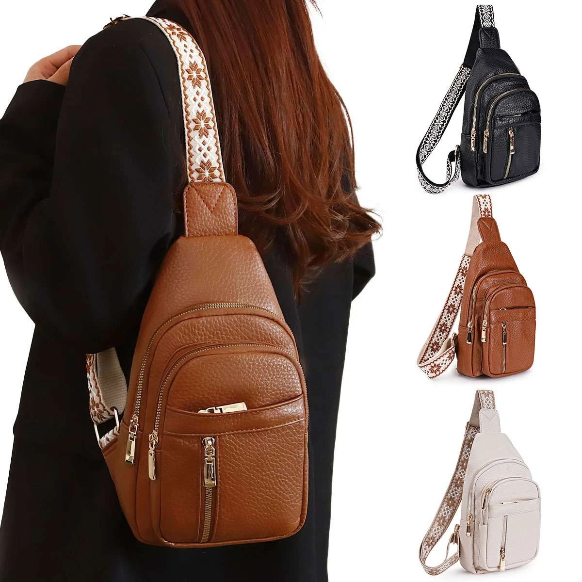 25+ Leather Sling Bag In Women's Bags & Handbags for sale