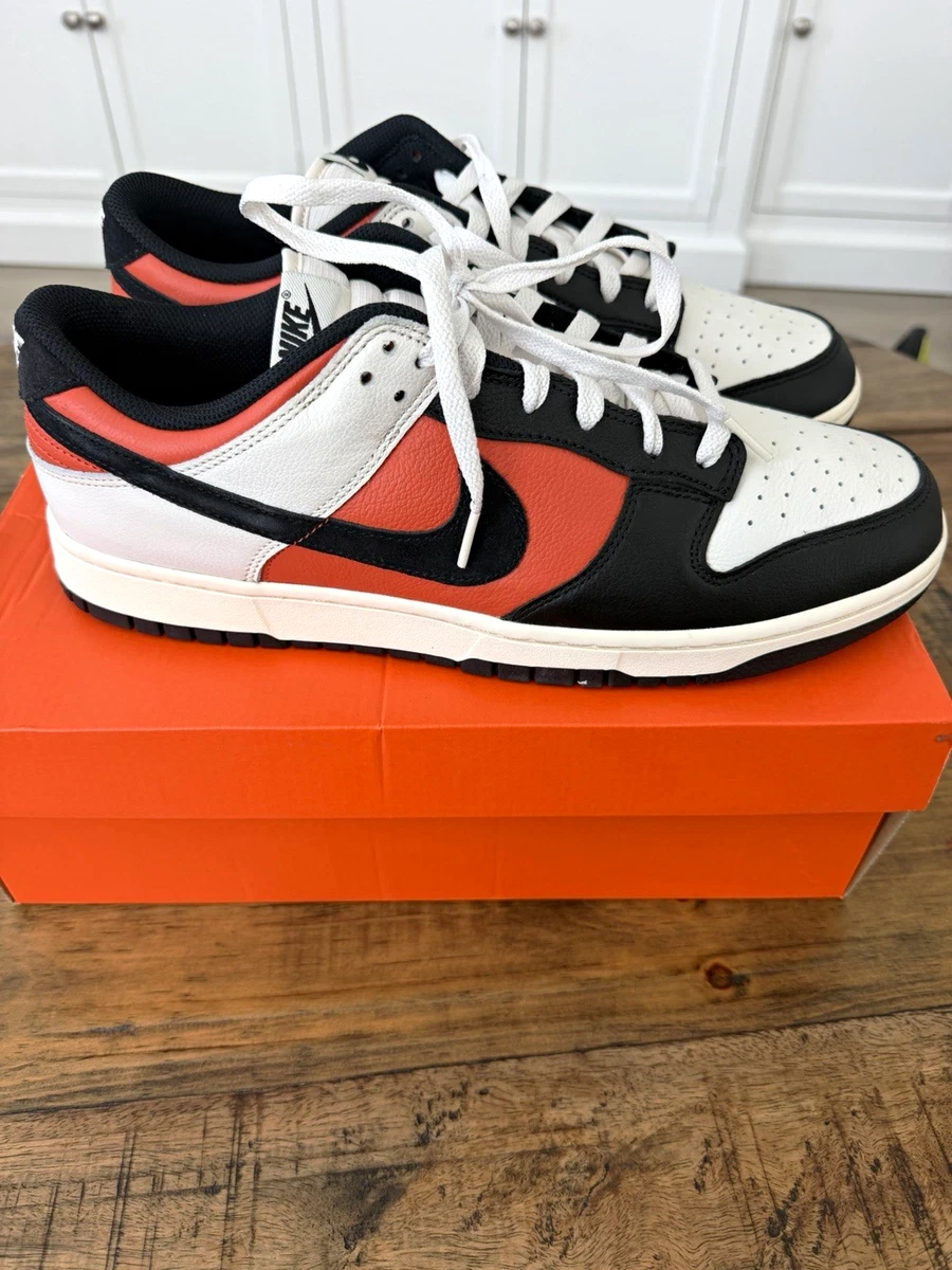 Nike Dunk Low オレンジ/ホワイト/ブラック 25cm Nike Dunk Low White Orange for Sale | Authenticity Guaranteed | eBay
