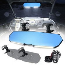 17 UTV Rear View Mirror w/ LED Light for RZR ...