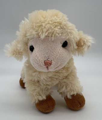 Kuscheltier Lamm Brauns Heitmann 15cm beige Osterlämmchen Ostern Plüschtier süß