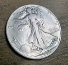 1936 P Walking Liberty Half Dollar - 90% Silver - Great For Albums