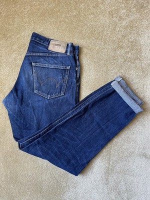 Men s Edwin EEU33 Regular Tapered Selvedge Japanese Denim Jeans Size W32/L32