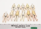 Lot of 11 Star Wars Hoth Snowtrooper Stormtroopers 1980s Kenner Action Figures