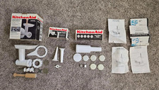 KitchenAid Food Grinder FGA, Sausage Stuffer SSA, & Pasta Maker Plates SNPA Lot