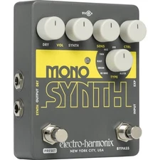 Electro-Harmonix Mono Synth Guitar Synthesizer Pedal