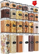 Sealed Food Storage Container Set with Lids - 24-Piece Set