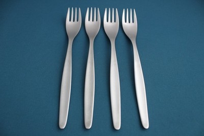 WMF Cromargan LAUREL Dinner Forks (Set of 4) Triangle Germany 7 1/2''