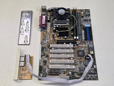 ASUS CUV4X-C REV 1.02 + Pentium 3 866MHz + 768MB + I/O Shield COMBO TESTED