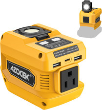 220W Power Inverter Compatible with Dewalt 20V Battery Battery Not Included , DC