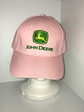    Pink Ladies John Deere Adjustable Hat     