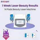 Dual Wavelength 635nm 650nm Led Laser Beauty Machine Full Body Massager 160mw