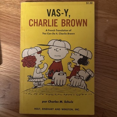 Vas-Y, Charlie Brown par Charles M. Schultz Holt, Rinehart  and Winston, PB 1969