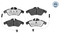 Bremsbelagsatz, Scheibenbremse MEYLE-PD: Advanced Performance A 025 239 9020/PD