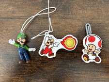 Super Mario und Luigi aus Kinder Joy (Ferrero) &Uuml;-Ei Figuren Anh&auml;nger