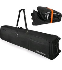 Goloni Ski Bag with Wheels Padded Snowboard Bag for Air Travel Waterproof