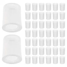  60 Pcs Perfume Refillable Converter Plastic Travel Pump Dispenser