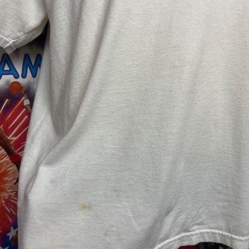 Vintage 90s Nike Swoosh T Shirt Mens White Burgundy Gold Tee USA Made Sz XL by Nike, Size XL, $40 - Photo 3