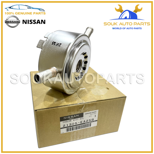 21305-EA25B Genuine Nissan ENGINE OIL COOLER ASSY 21305EA25B OEM - Picture 3 of 4