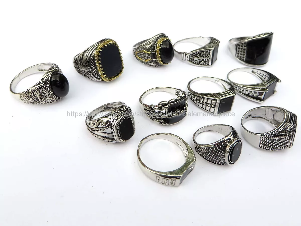 wholesale mens rings 15pcs antique style vintage retro jewelry eBay