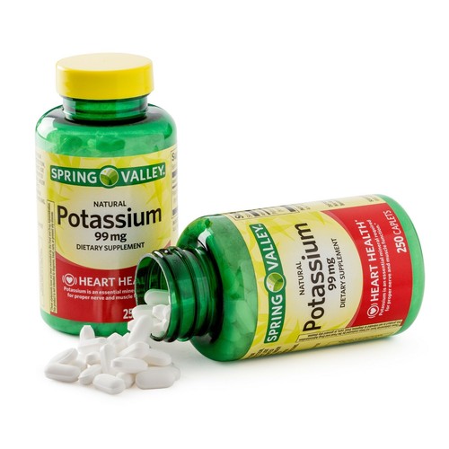 Nature Made Potassium Gluconate 550 Mg Tablets, 100 Count, Dietary