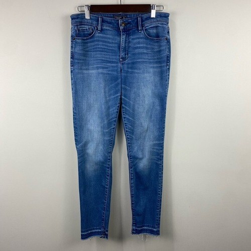 Fitch Raw Hem Harper Ankle Jeans Size 