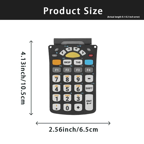 New 29-Keys Shifted Alpha Keypad Replacement for Symbol MC9300 MC930B-G - Picture 2 of 9