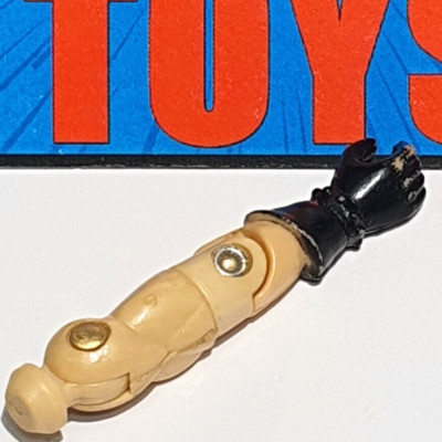 Vtg GI Joe  Monkeywrench v1 RIGHT ARM hand original 1986 Dreadnok body part A