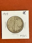 1917  Walking Liberty Half Dollar