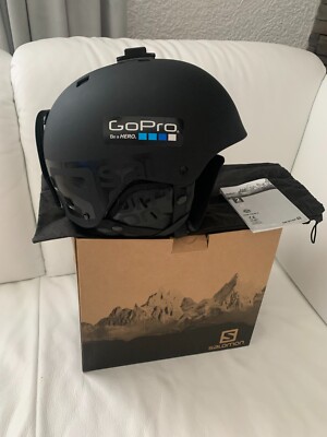 Salomon Brigade Black Mat Gr.S/55-56cm OVP