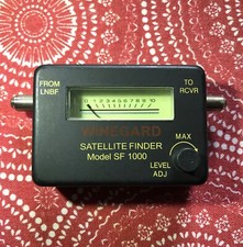 WINEGARD MODEL SF 1000 SATELLITE FINDER WITH LEVEL ADJUSTMENT FREQ: 950-1250 MHZ