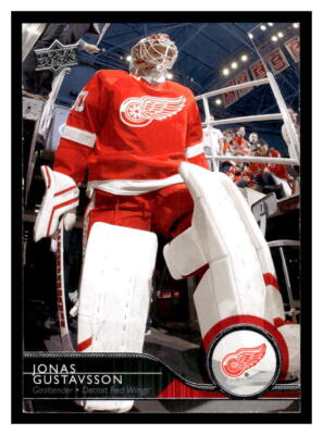 2014 Upper Deck  #318 Jonas Gustavsson - Detroit Red Wings