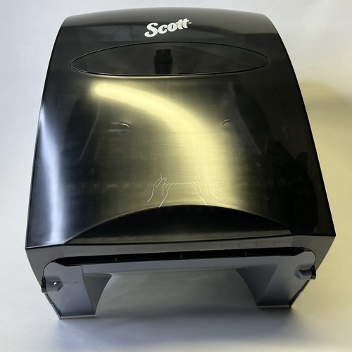 New SCOTT 4625301 Touch-Less, Rolled Hand Towel Dispenser 1.75”/44mm Hub  Smoke - Picture 4 of 10