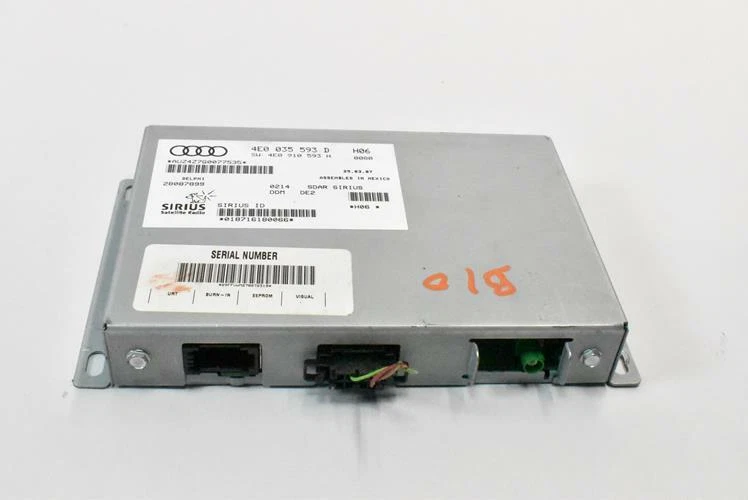 Ordenador receptor satélite Audi S6 S8 A6 A8 2003 03 04 05 06 07 08 09 10  Foto 4 de 4