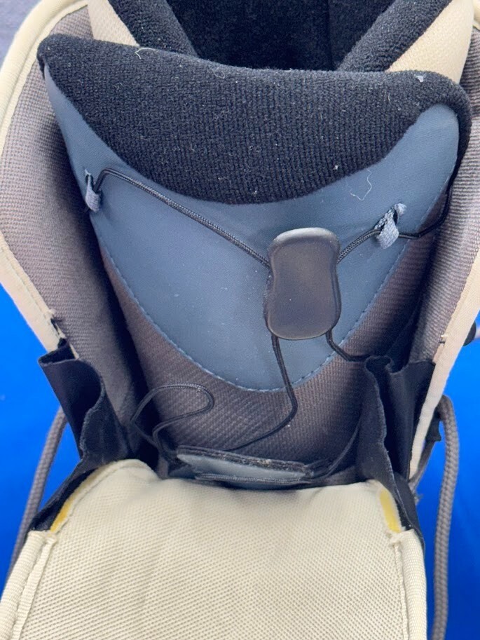 Stivali da snowboard donna taglia 8 beige nero di Salomon