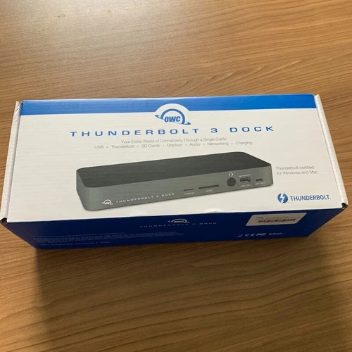 OWC 14-Port Thunderbolt 3 Dock w/ PSU, TB3 Cable (suit Mac & Windows)