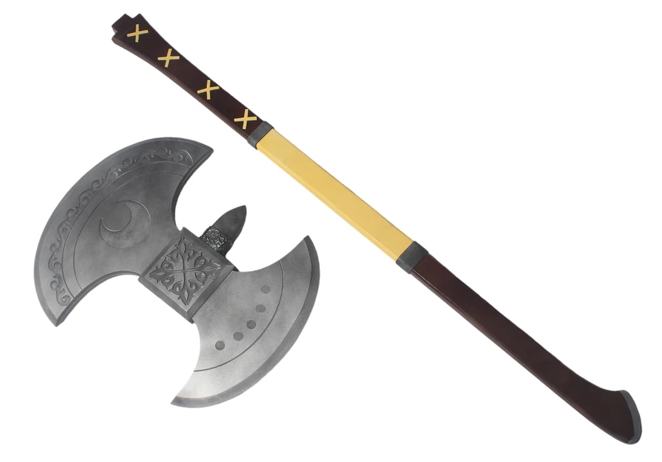 Fiesta de Halloween Cosplay Disfraz Accesorio Haru Okumura Noir PVC Hacha Arma utilería Foto 3 de 4