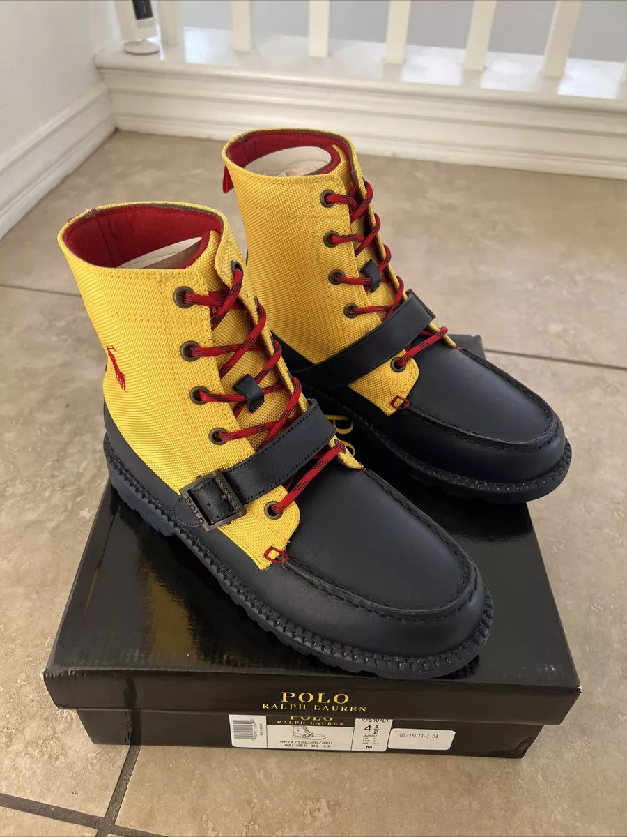 Blue ralph lauren boots sale