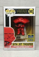 Funko Pop Sith Jet Trooper Star Wars 383 2020 Summer Limited Edition + Protector