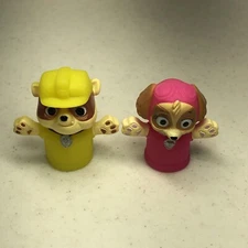 Spin Master Paw Patrol Characters Finger Puppets Lot Of 2 Figure Learning Toys