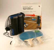 *Sharper Image Retractable Table Tennis Set