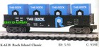 K-LINE 6535 BAKERS, 6538 RI, 6543 READING, 6551 SCL, 6552 CHINESE  GONDOLA NIB — photo 2